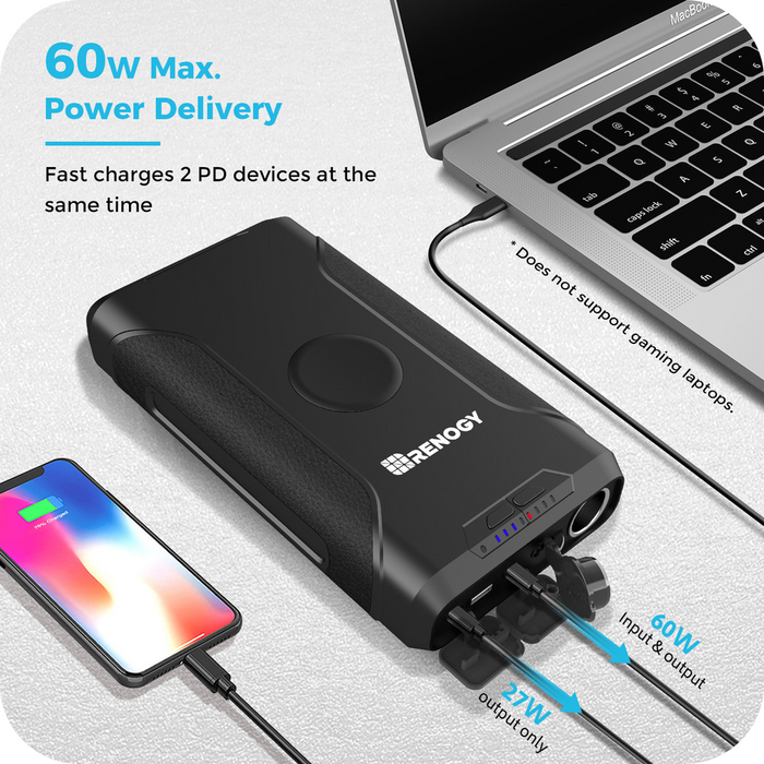 Renogy 72000mAh 266Wh Power Bank Product Image
