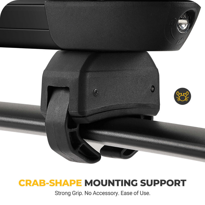 BougeRV 28'' Ski & Snowboard Racks with Anti-Theft Lock | IRK023 Product Image