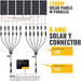 Purchase BougeRV Solar Y Connector Solar Panel Parallel Connectors Extra Long 6 to 1 Cable | ISE156