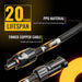 BougeRV Solar Y Connector Solar Panel Parallel Connectors Extra Long 6 to 1 Cable | ISE156 Available Now