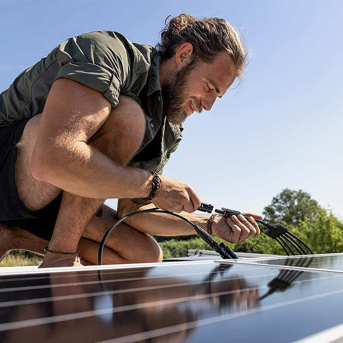 BougeRV Solar Y Connector Solar Panel Parallel Connectors Extra Long 6 to 1 Cable | ISE156 Highlights