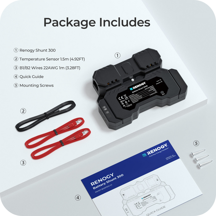 Lowest Price for Renogy Battery Shunt 300