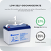 Renogy Deep Cycle Hybrid GEL Battery 12 Volt 100Ah Product Image