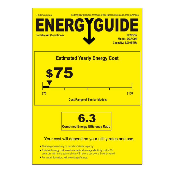 Renogy 8000 BTU Portable Air Conditioner With Discount