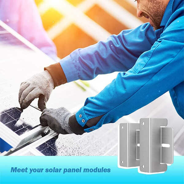 BougeRV Solar Panel Mounting Z Bracket Mount Kits Supporting | ISE049 Product Image