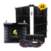 Buy Lion Energy RV and Off-Grid 12V Lithium Battery 105Ah Solar Power System (0 Battery Warmers, 2 Solar Panels And 0 Battery Chargers)