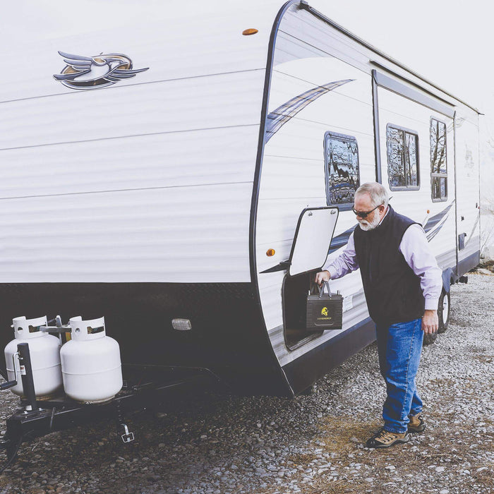 Best Price for Lion Energy Safari UT 1300 BT LiFePO4 1,344Wh 12V Battery with Heater | 50170173