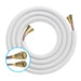 Lineset without Armored Cable For MRCOOL DIY 4th Gen 3-Zone Mini Split Bundle: 36K BTU Ductless Air Conditioner & Heat Pump with 27K (9K + 9K + 9K) Ceiling Air Handlers, 175 ft. Total Lineset (25 + 50 + 50 + 50), Coupler and Install Kit | DIYM336HPC00C76