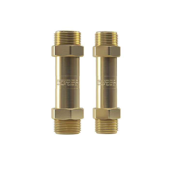 MRCOOL 3/8 No-Vac Coupler + 3/4 No-Vac Coupler for Central Ducted Hyper Heat 2nd Gen & VersaPro 2nd Gen Series | NVCOUPLER3834
