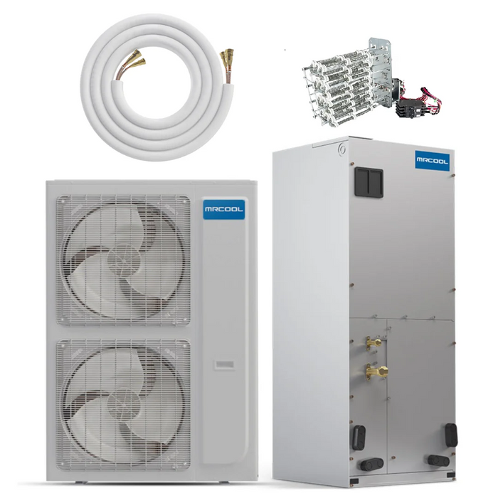 MRCOOL Universal 4-5 Ton 18 SEER Central Heat Pump Split System w/Customizable Lineset & Optional Heat Kit | MDU18048060E