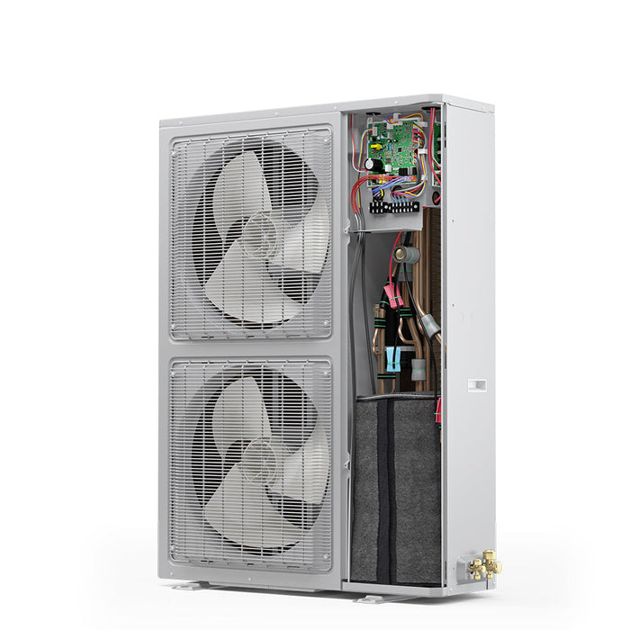 MRCOOL Universal 4-5 Ton 18 SEER Central Heat Pump Split System w/Customizable Lineset & Optional Heat Kit | MDU18048060E