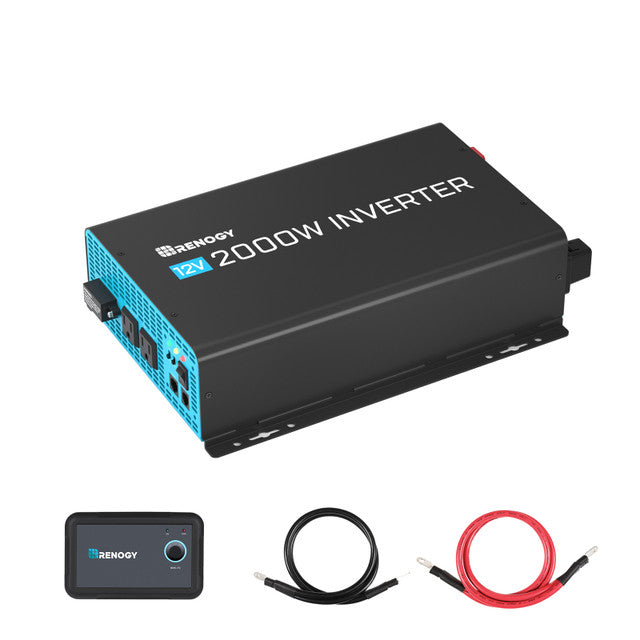 Buy Renogy 2000W 12V Pure Sine Wave Inverter with Power Saving Mode (New Edition) (Inverter Only)
