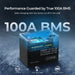 Renogy 12V 100Ah Core Series Deep Cycle Lithium Iron Phosphate (LiFePO4) Battery Available Now
