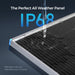 Renogy Bifacial 220 Watt 12 Volt Monocrystalline Solar Panel Product Image