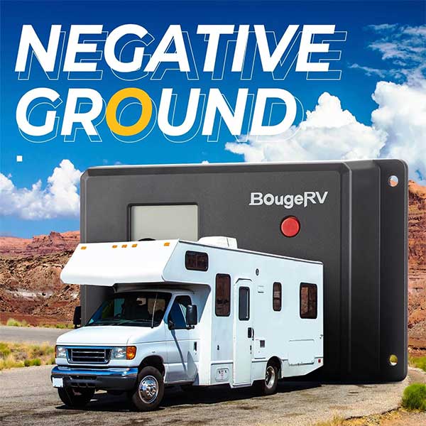 BougeRV Li 30Amp 12V/24V PWM Solar Charge Controller (Negative Ground) | ISE105 Available Now