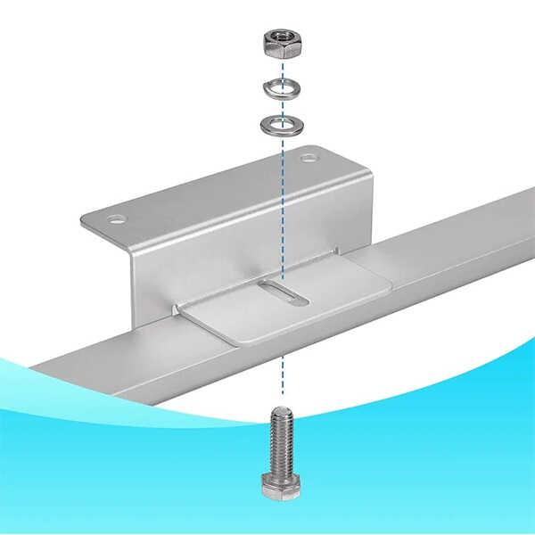 Buy BougeRV Solar Panel Mounting Z Bracket Mount Kits Supporting | ISE049 (16 Units (4 Sets))