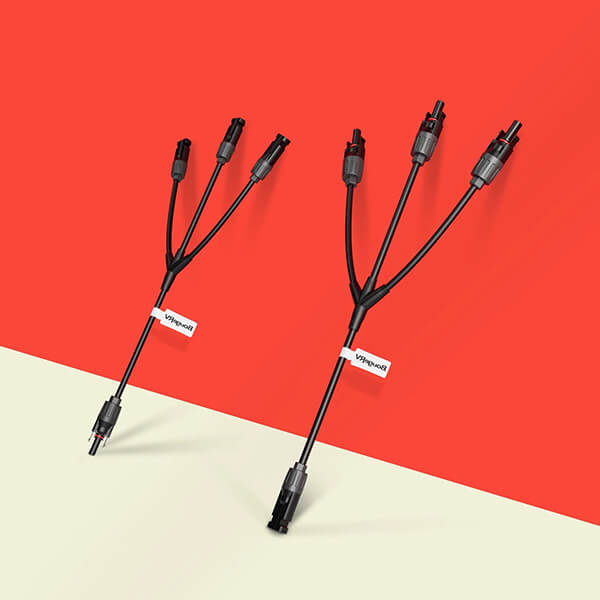Purchase BougeRV Solar Y Branch Connector 1 to 3(M/FFF and F/MMM) | ISE075