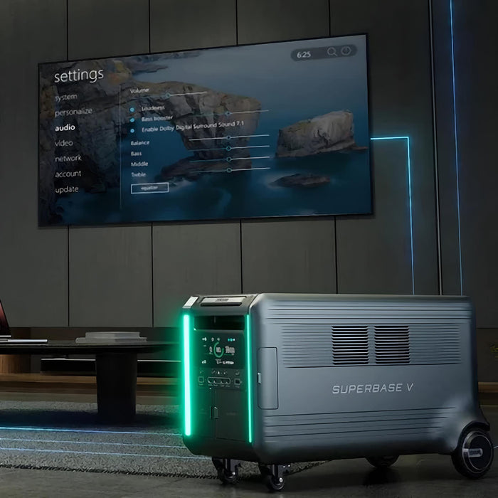 Zendure SuperBase V 4,608Wh / 3,800W LifePO4 Portable Generator Kit | SuperBase V4600 + 2x 200W Solar Panel Available Now