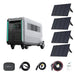 Buy Zendure SuperBase V 4,608Wh / 3,800W LifePO4 Portable Generator Kit | SuperBase V4600 + 4x 400W Solar Panel