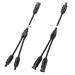 BougeRV Solar Connectors Y Branch Parallel Adapter Cable Wire | ISE002-B021 Overview