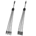 Buy BougeRV Y Branch Parallel Connectors Extra Long 1 to 4 Solar Cable | ISE030