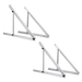 Buy BougeRV 41 in Adjustable Solar Panel Tilt Mount Brackets | ISE074 (2 Pairs)