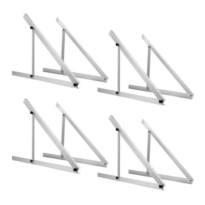 Buy BougeRV 41 in Adjustable Solar Panel Tilt Mount Brackets | ISE074 (4 Pairs)