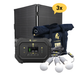 Buy Lion Energy Safari LiFePO4 1,612Wh, 3,000W Portable Power Station/Generator Bundle | 50170137 (3 Solar panels, 1 EMP Bag And 1 LED light string)