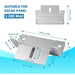 Buy BougeRV Solar Panel Mounting Z Bracket Mount Kits Supporting | ISE049 (8 Units (2 Sets))
