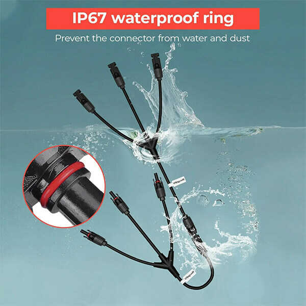 Best Price for BougeRV Solar Y Branch Connector 1 to 3(M/FFF and F/MMM) | ISE075