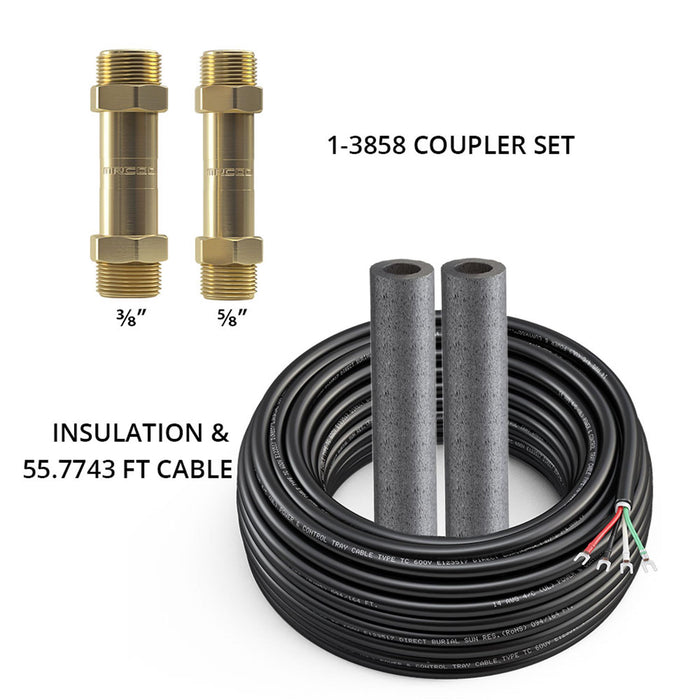 Buy MRCOOL DIYCOUPLER-38 + DIYCOUPLER-58 w/ 50 Ft. of Communication Wire for 24K & 36K Line Set  | DIYCOUPLER-3858K50